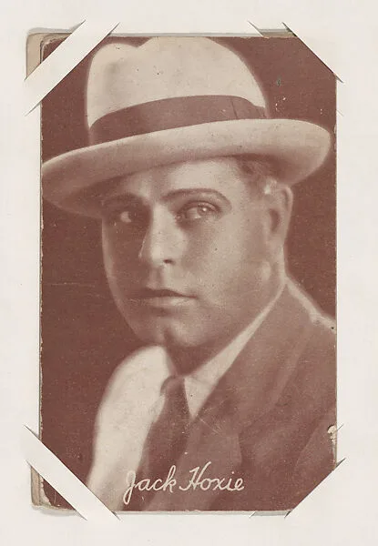 Jack Hoxie from Western Stars or Scenes Exhibit Cards series (W412) — Unknown