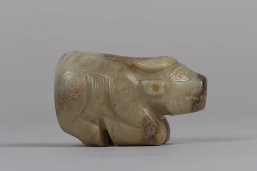 商 玉雕水牛|Water Buffalo