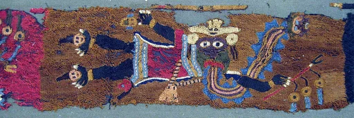 Embroidered Fragment with Figures