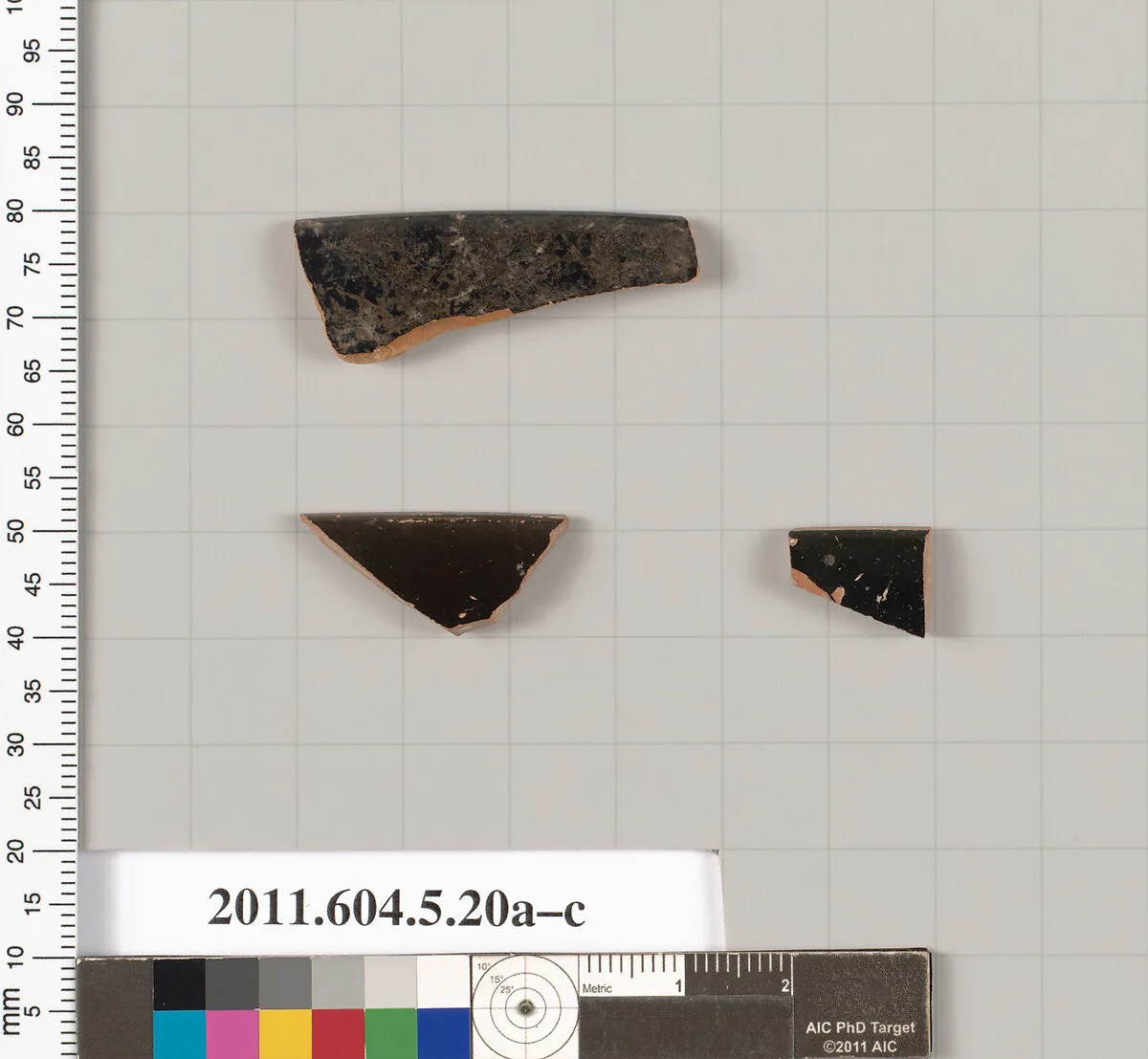 Terracotta rim fragments of kylikes (drinking cups) — Unknown