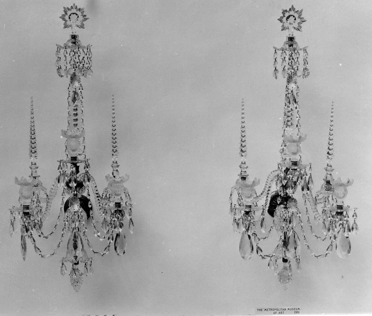 Pair of sconces — Unknown