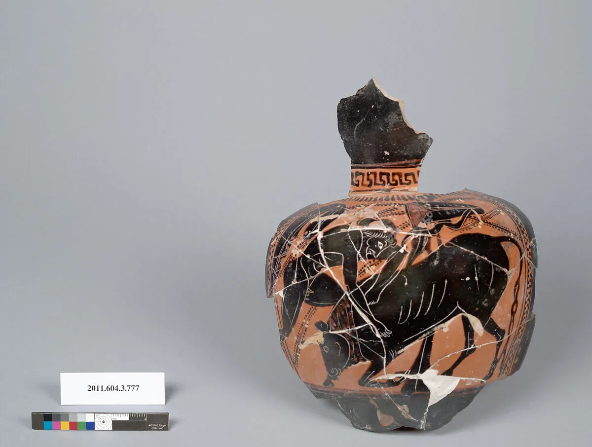 Terracotta fragment of an oinochoe (jug) — Unknown
