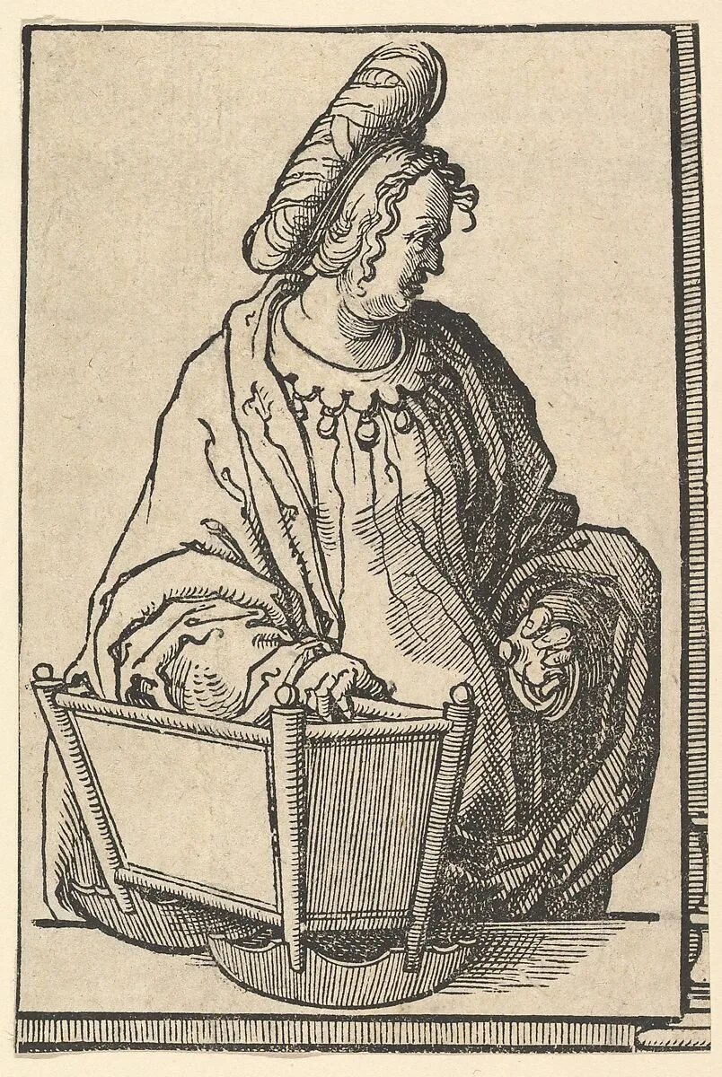 Samarian Sibyl, from the series of Sibyls — Lucas van Leyden