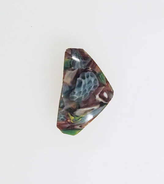 Glass mosaic bowl fragment — Unknown