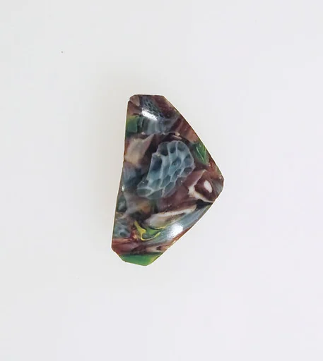 Glass mosaic bowl fragment