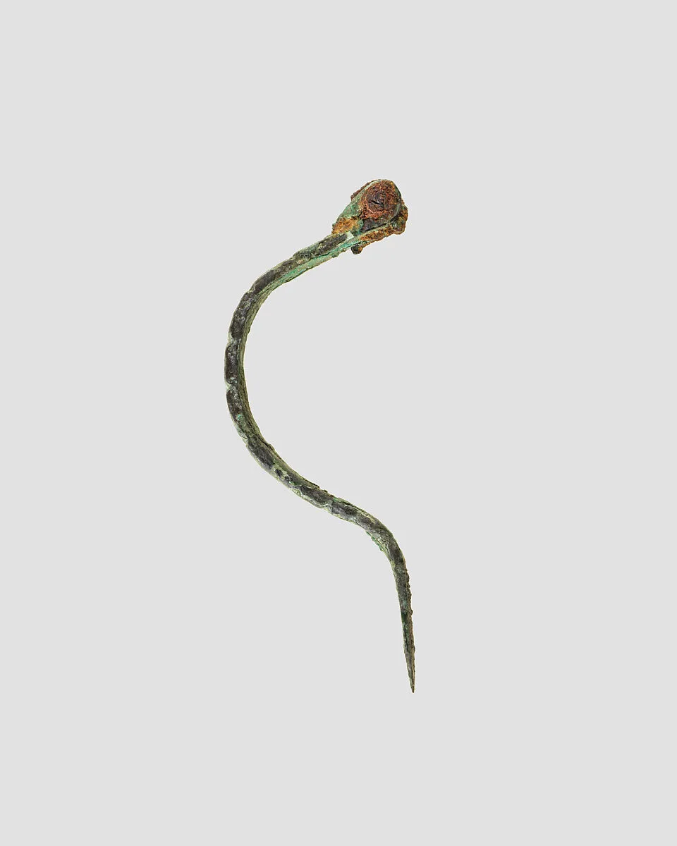 Bronze clothing pin — Unknown