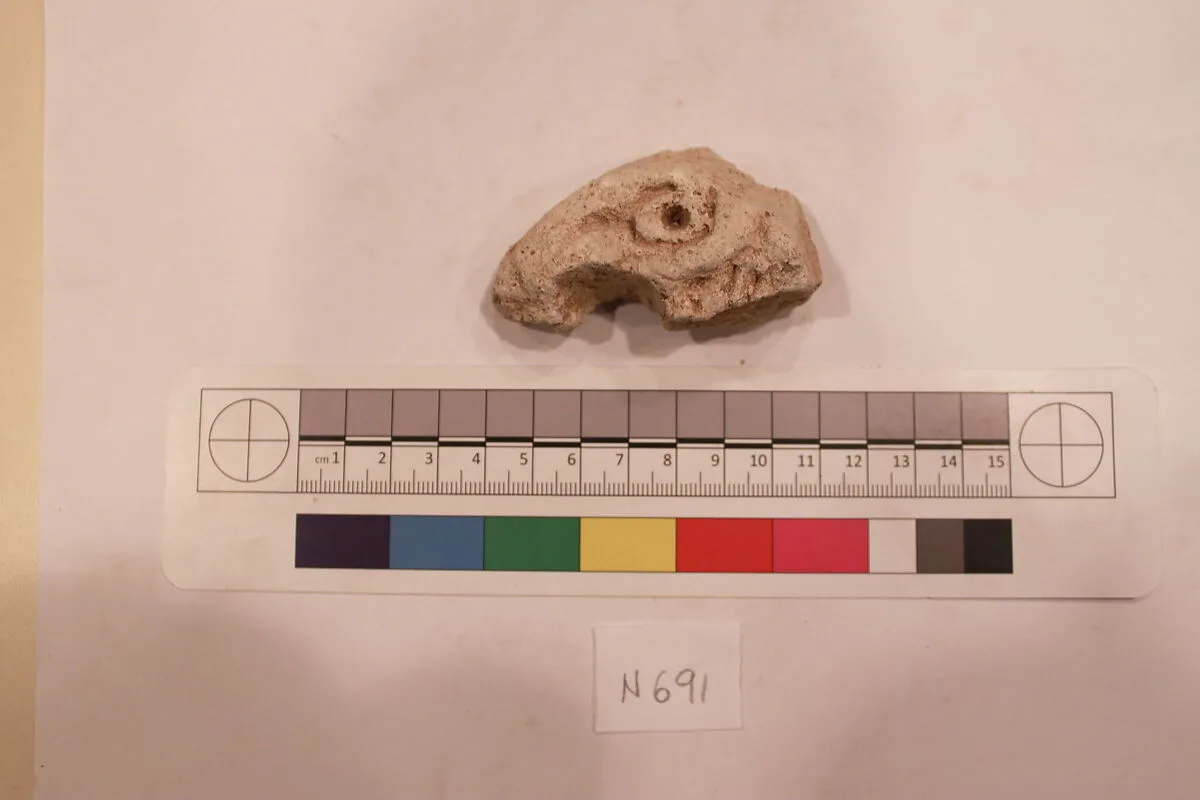 Stucco Fragment — Unknown