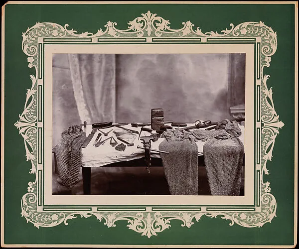Tools for Mending Chain Mail, Jaipur, 1926 — Gobindram and Oodeyram