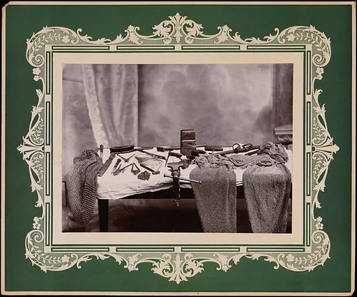 Tools for Mending Chain Mail, Jaipur, 1926