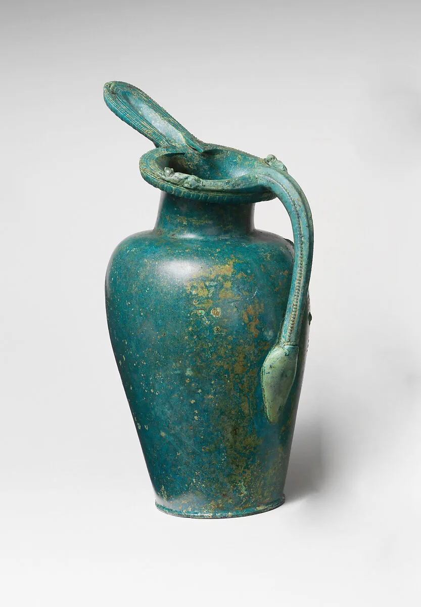 Bronze oinochoe (jug) — Unknown