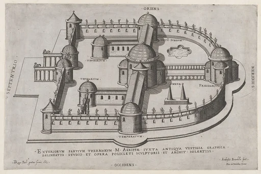 Speculum Romanae Magnificentiae: Baths of Agrippa