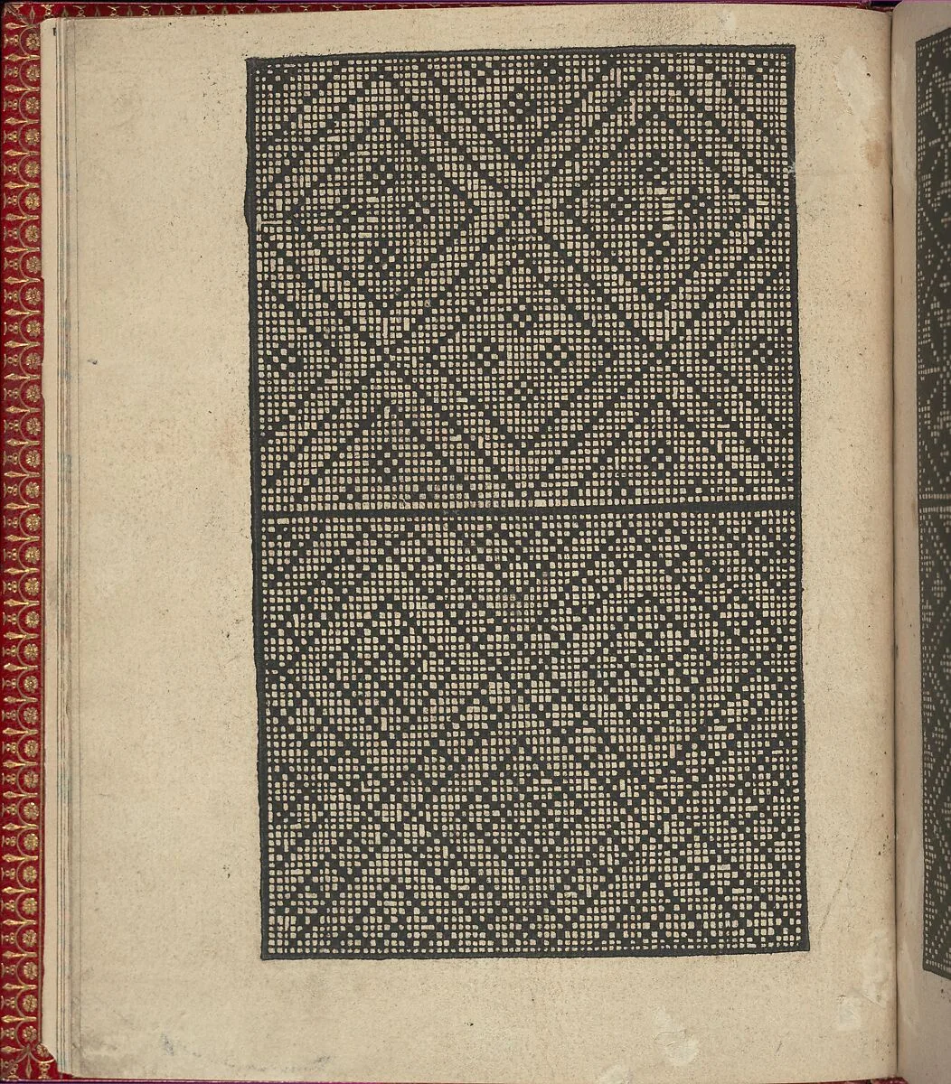 Ce est ung tractat de la noble art de leguille ascavoir ouvraiges de spaigne... page 4 (recto) — Willem Vosterman