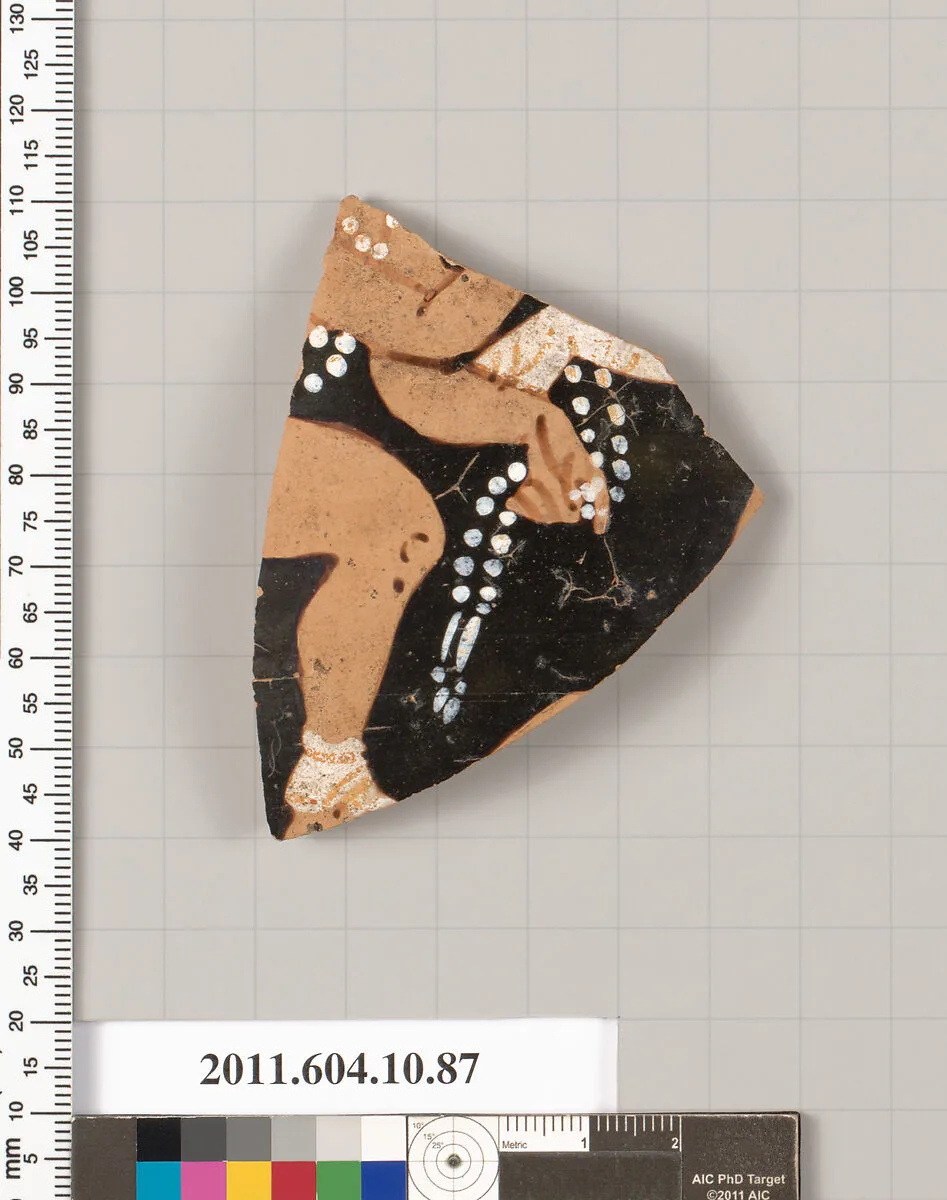 Terracotta fragment of a closed shape — Unknown
