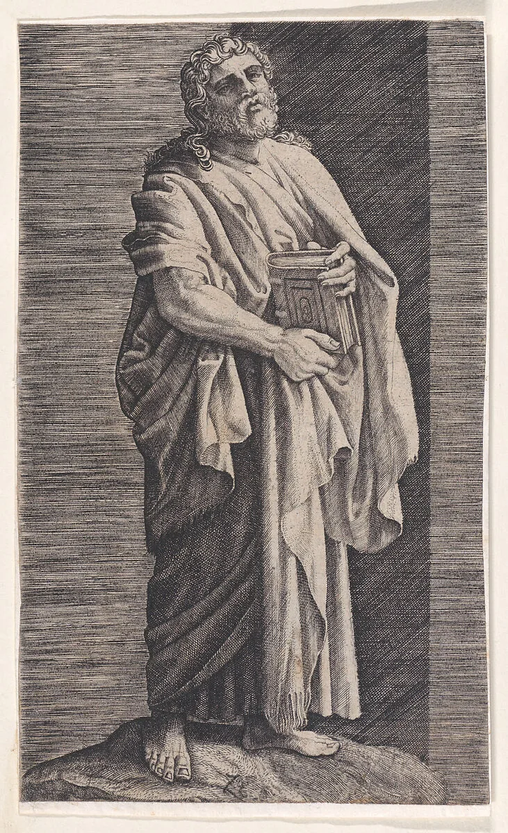St. Philipp, from Christ and the Apostles — Lambert Suavius|Lambert Lombard|Jakob Andreas Fridrich the Elder