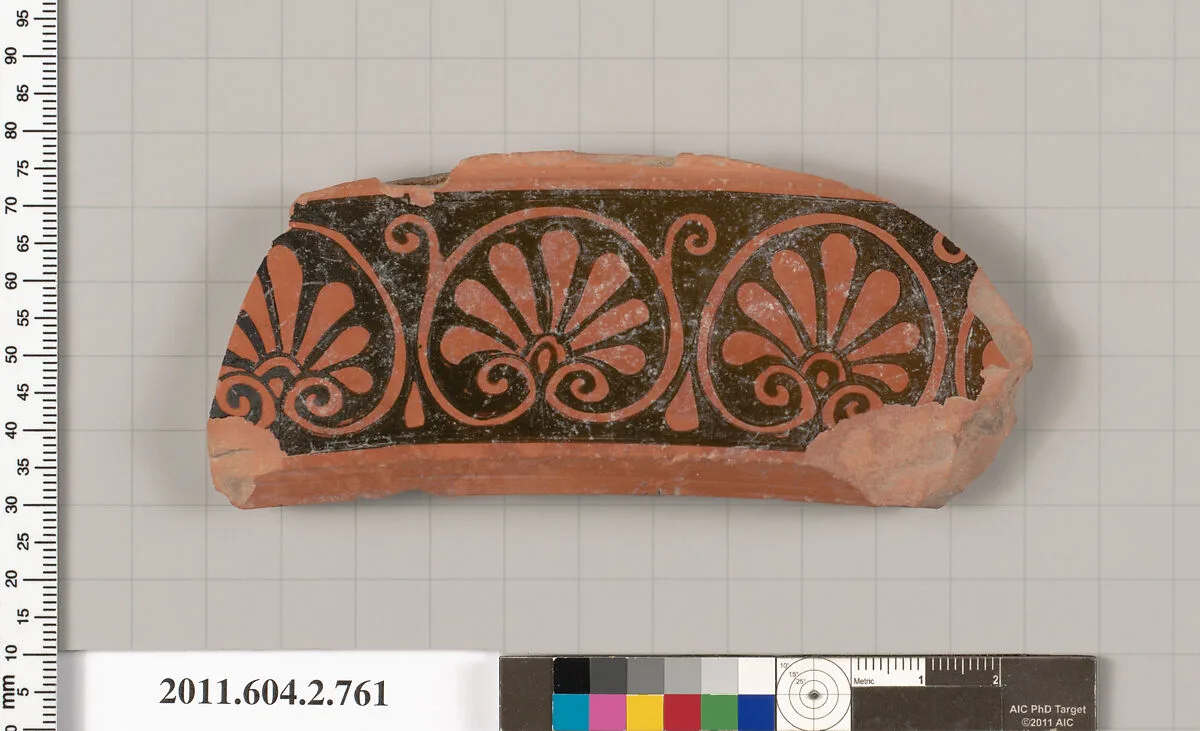 Terracotta fragment of a calyx-krater (bowl for mixing wine and water) — Unknown