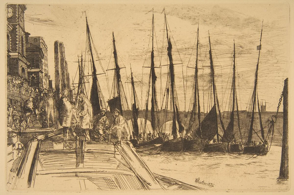 Billingsgate — James McNeill Whistler