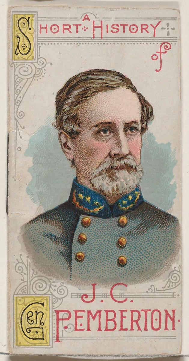 A Short History of General John Clifford Pemberton, from the Histories of Generals series of booklets (N78) for Duke brand cigarettes — W. Duke, Sons & Co.|Knapp & Company