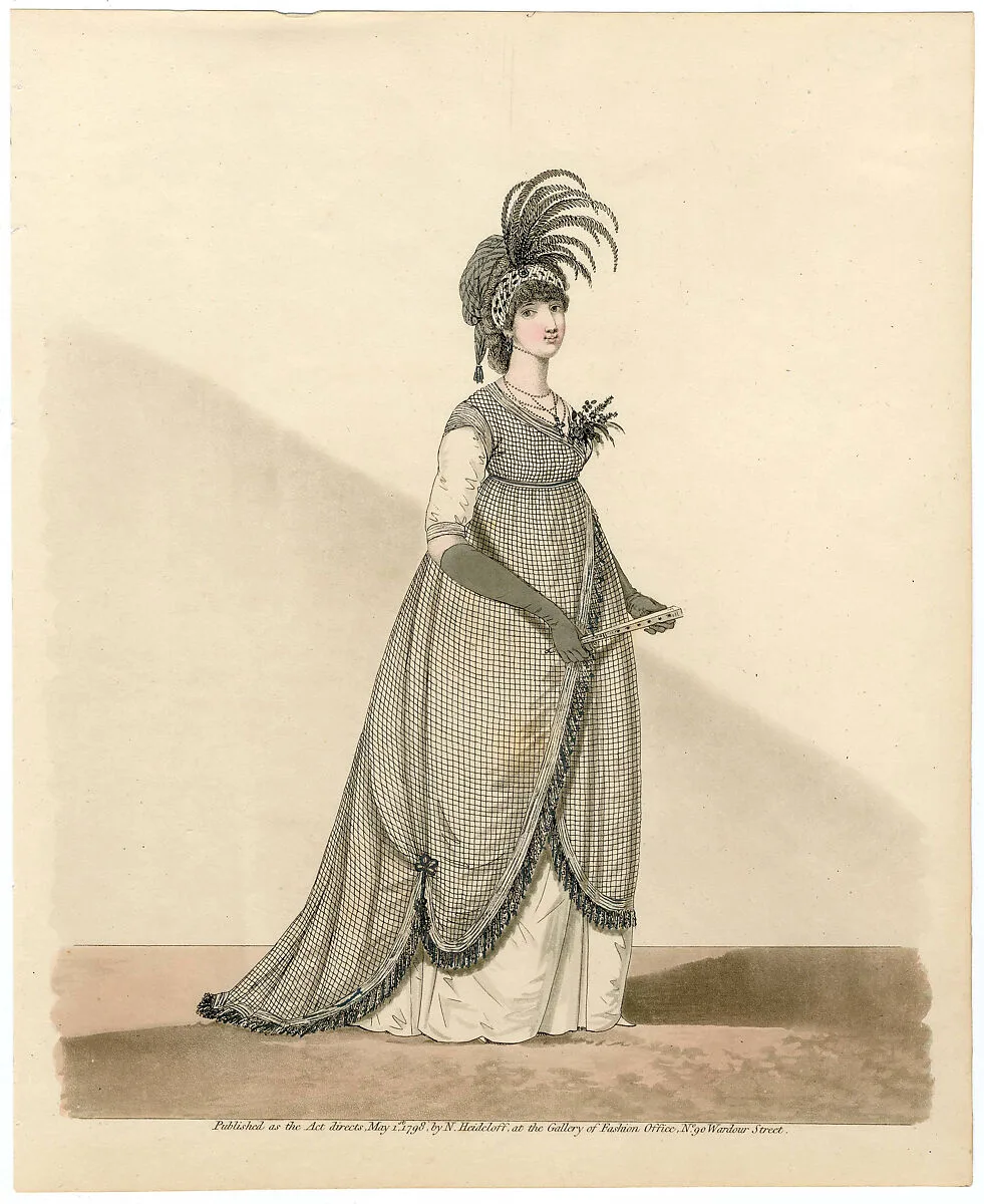 Fashion plate — Unknown