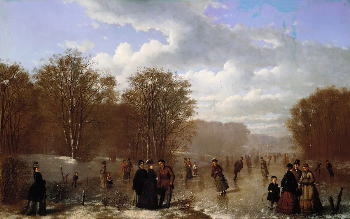 Skating on the Wissahickon — Johan Mengels Culverhouse