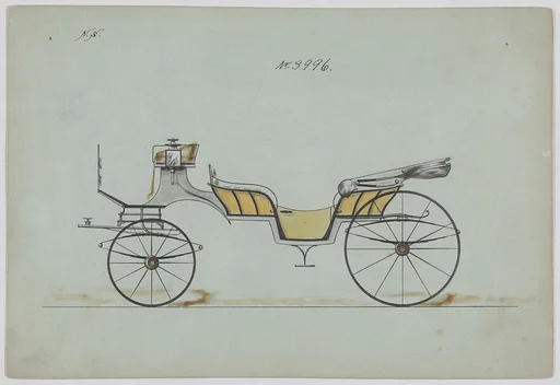 Design for Vis-à-vis, no. 3996