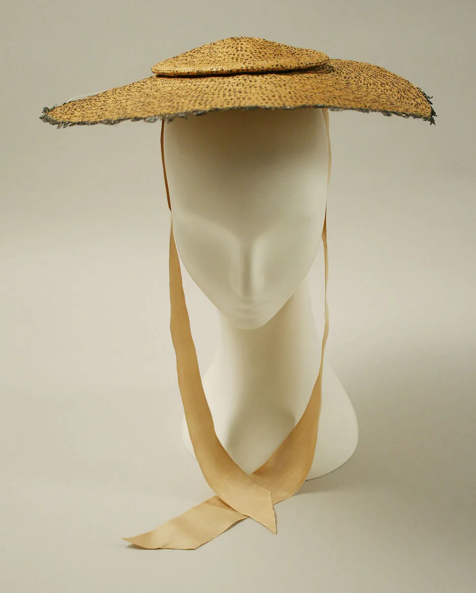 Bergère hat — Unknown