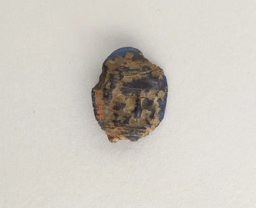 Glass double-headed pendant