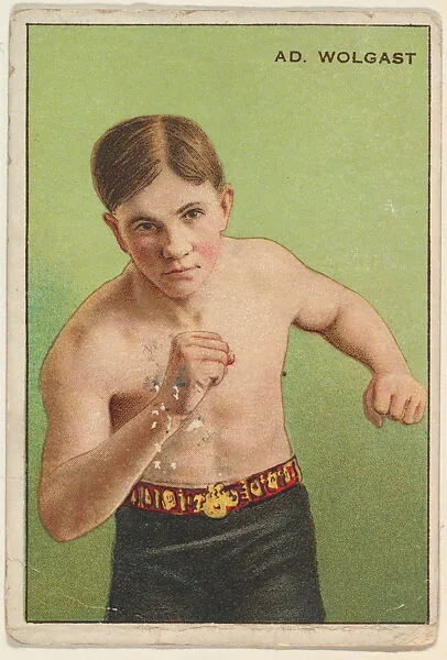 Adolph Wolgast, from the Series of Champions (T227) — Honest Long Cut Tobacco|Miners Extra Tobacco