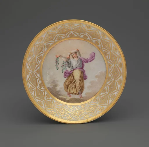 Saucer (part of a service)