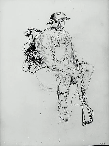 British Soldier — Henry Tonks