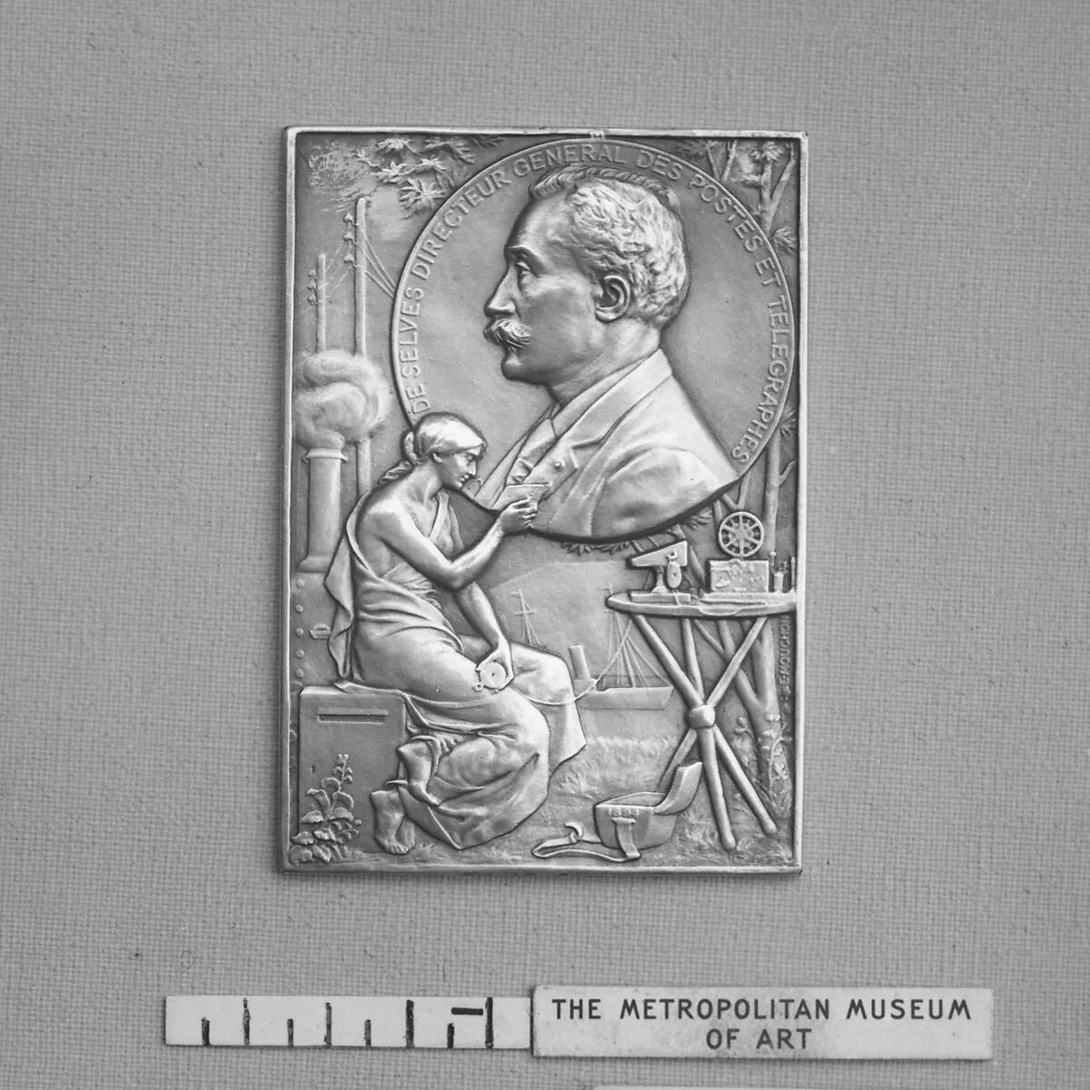 In Honor of M. de Selves, Former Minister of Post and Telegraphs — Louis Eugêne Mouchon