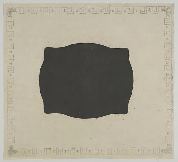 Scarab, Grecian Key and Fly Pattern Mount — Théodore Roussel