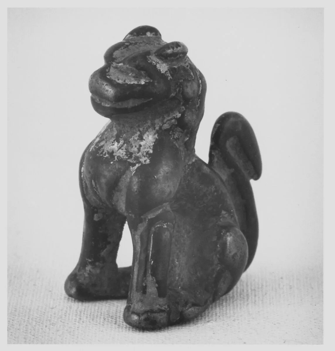 唐? 鎏金青銅獅子|Lion — Unknown