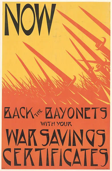 Now Back the Bayonets — Christopher Richard Wynne Nevinson
