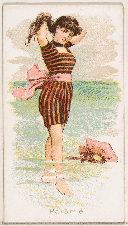 Parame, from the Fancy Bathers series (N187) issued by Wm. S. Kimball & Co. — William S. Kimball & Company