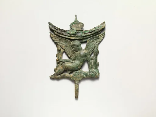 Bronze support for a mirror