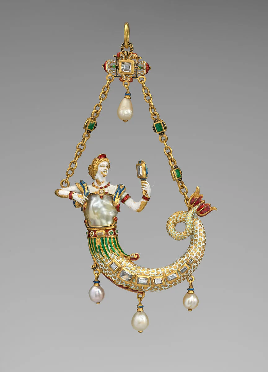 Pendant in the form of a mermaid — Reinhold Vasters