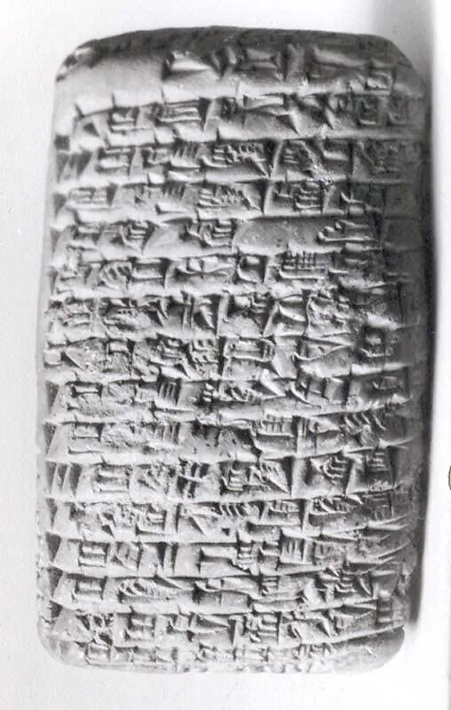 Cuneiform tablet: balanced account of Shu-ili — Unknown
