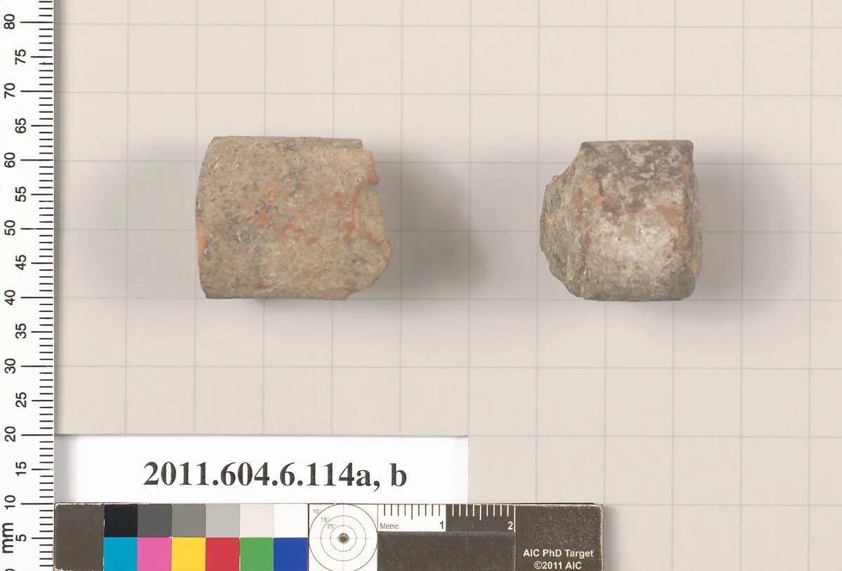 Terracotta fragments of undetermined shapes — Unknown