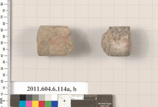 Terracotta fragments of undetermined shapes