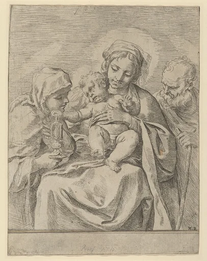 The Holy Family with Saint Clare