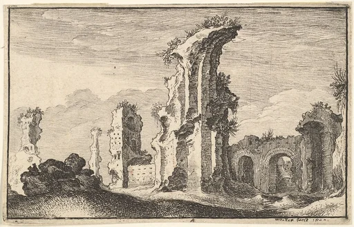 Ruins of St Croix de Jerusalem