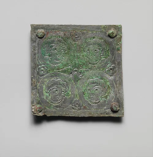 Tinned-Copper Plaque with a Personification