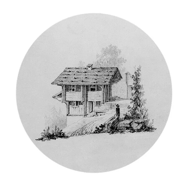 Swiss Chalet (from Hosack Album) — Unknown