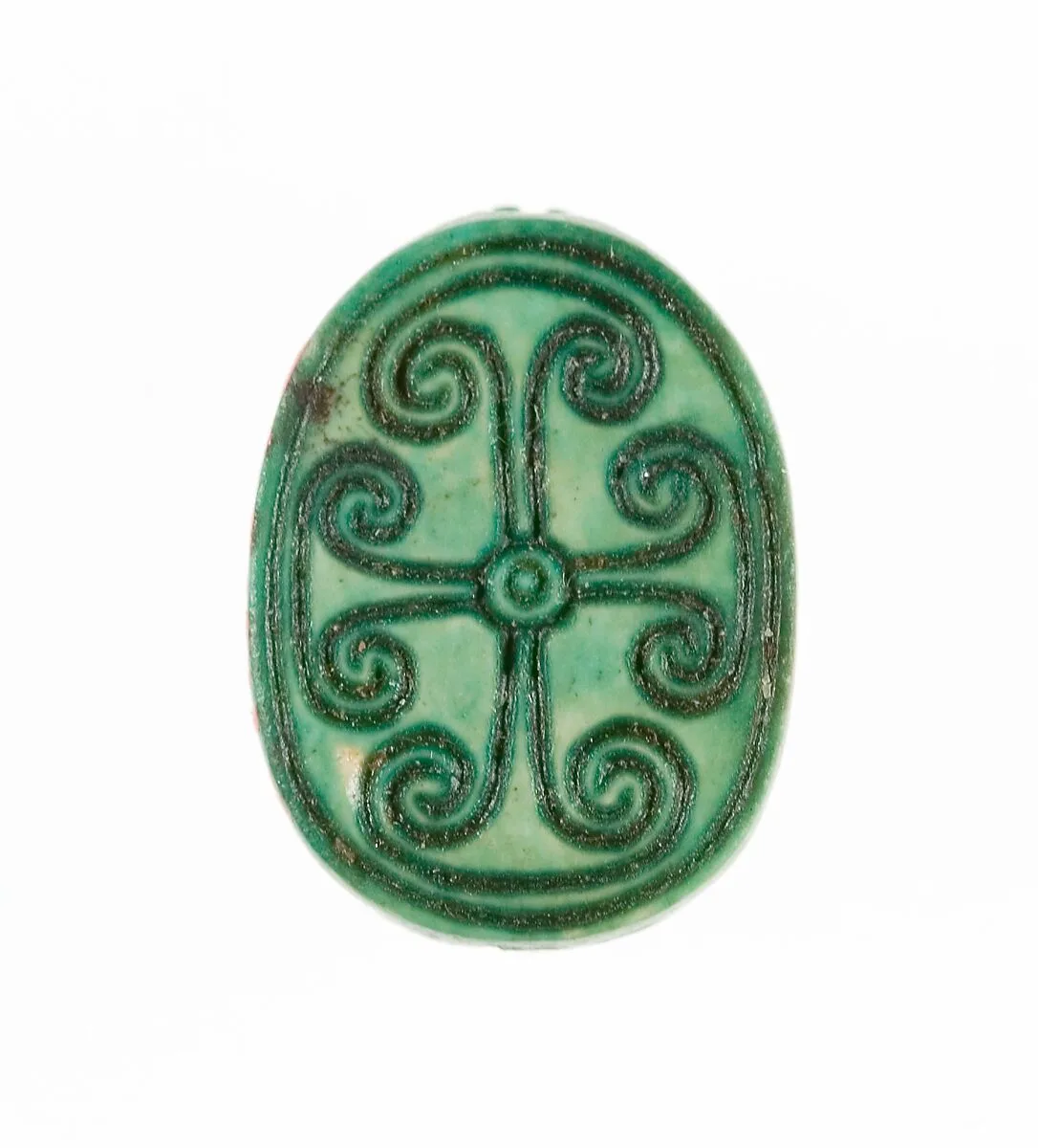 Scarab Inscribed with a Geometric Pattern — Unknown