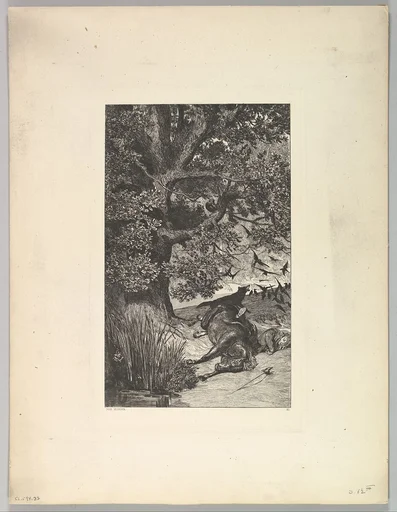 Gefallener Reiter, from the series Intermezzi