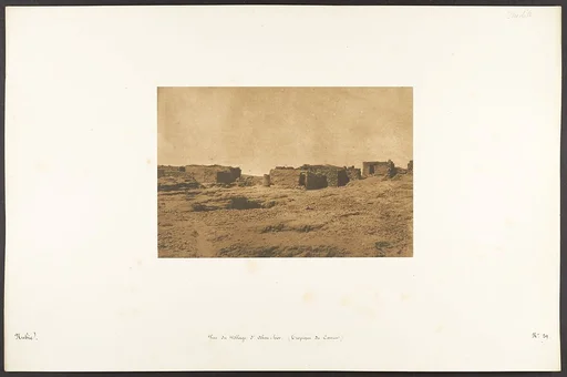 Vue du Village d'Abou-hor (Tropique du Cancer)