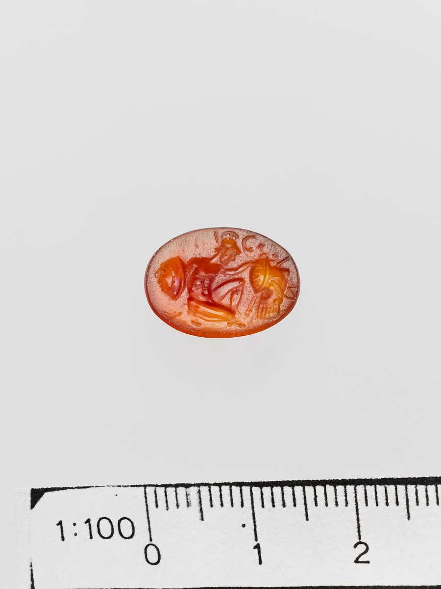 Carnelian ring stone — Unknown