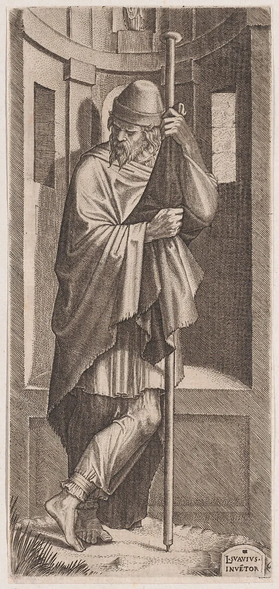 St. James Major, from Christ, the Twelve Apostles and St. Paul — Lambert Suavius