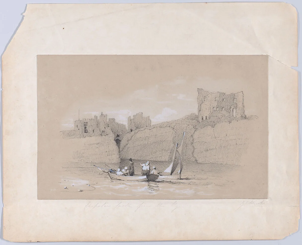 Chepstow Castle, Wales from the River Wye — Lilburne Hicks