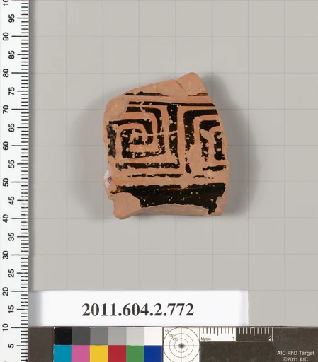 Terracotta fragment of a calyx-krater (bowl for mixing wine and water)